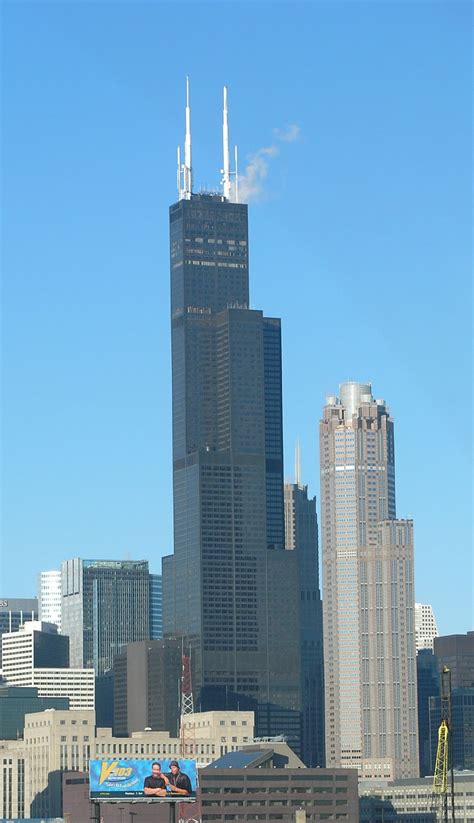 sears tower chicago    sears tower   tallest building   anymore