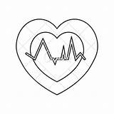 Drawing Heartbeat Ekg Line Paintingvalley Collection Clipartmag Getdrawings sketch template