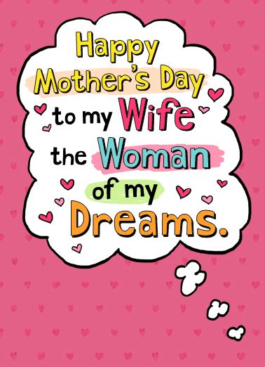 funny printable mothers day cards  wife printable templates