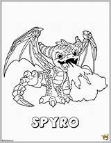 Spyro sketch template