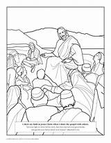 Coloring Pages Jesus Lds Bible Wordpress sketch template