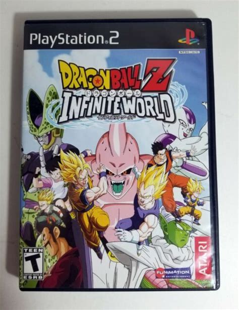 Dragon Ball Z Infinite World Playstation 2 2008 Ps2 Bl 100