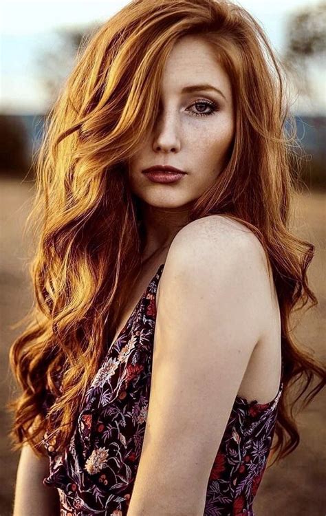 Kissed By Fire Pretty Red Hair Beautiful Redhead Redhead Beauty