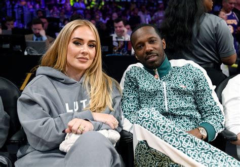 Adele And Rich Paul Photographed On Rare Public Date Night At Nba Game