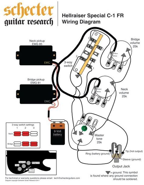 diagram schecter guitars diamond series wiring diagram mydiagramonline