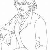 Alphonse Daudet Coloring Pages Hellokids Antoine Exupery Saint sketch template