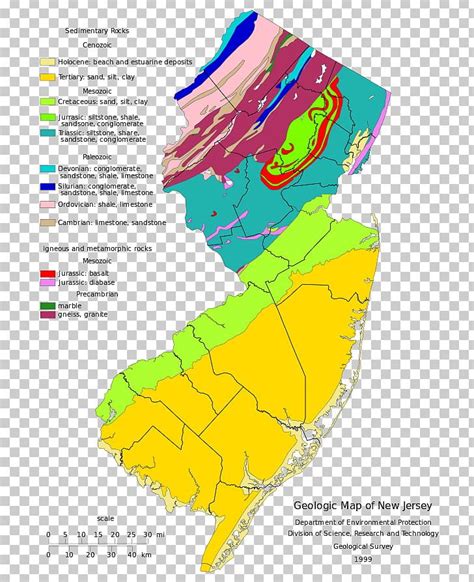 jersey atlantic coastal plain landform map geology png clipart area atlantic coastal