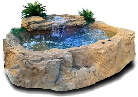 natural rock spas stunningly realistic
