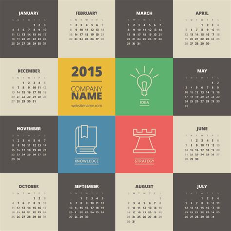 business calendar creative design vector vectors graphic art