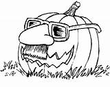 Halloween Pumpkin Coloring Pages Face Disney sketch template