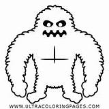 Yeti Abominable Goosebumps Px Ultracoloringpages sketch template