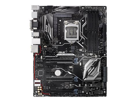 asus  pro motherboard atx lga socket  usb  usb  usb  gigabit