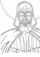 Vader Darth Coloring Printable Pages Sheets sketch template