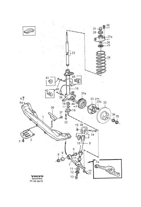 front axle diagrams  parts