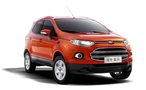 ford ecosport launched  china   lakhs