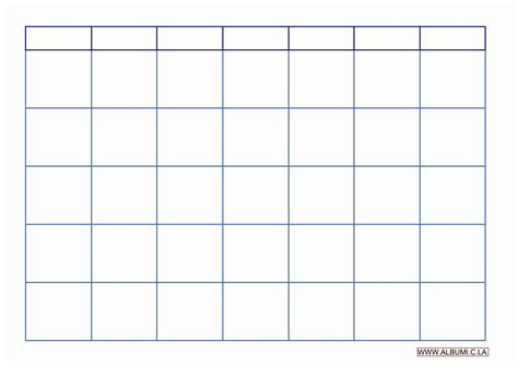 blank monthly calendar template  lovely blank calendar grid