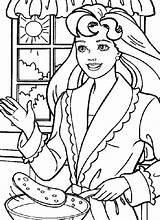 Coloring Pages Cooking Barbie Kids Printable Colouring Color Sheets Getcolorings Getdrawings Choose Board Print sketch template