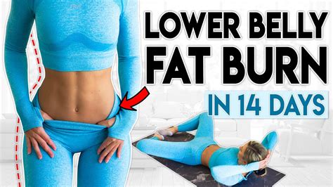 lower belly fat burn in 14 days 7 minute home workout youtube