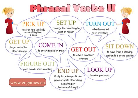 phrasal verbs ii games  learn english games  learn english
