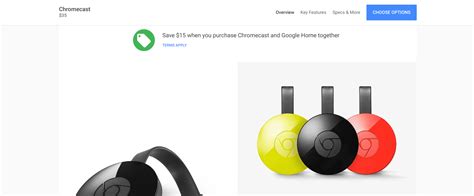 deal alert save  chromecast google home