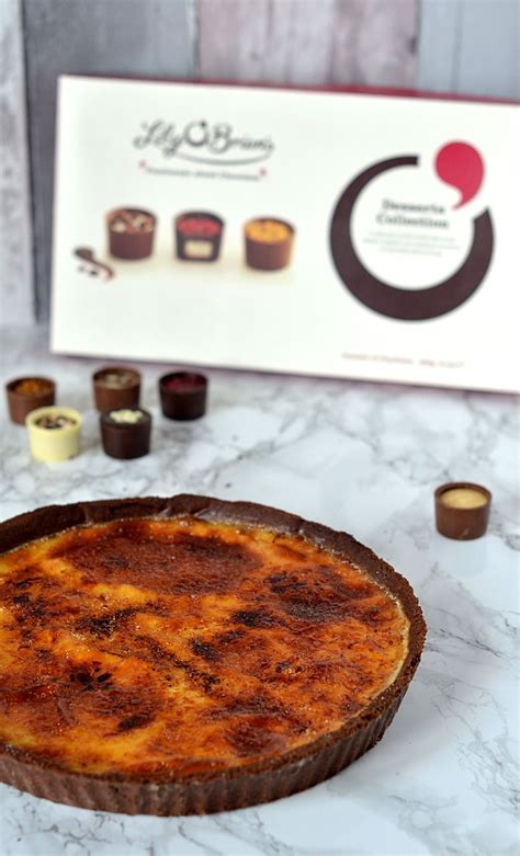 creme brulee tart  lily obriens baking  granny recipe baking chocolate pastry