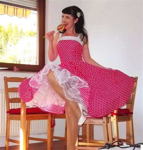 pinup dress daisy in hot pink plus sizes by