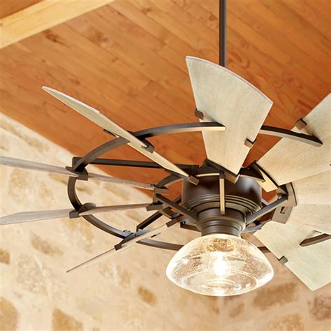 Country Farmhouse Windmill Lights Fans And Decor – My Design42