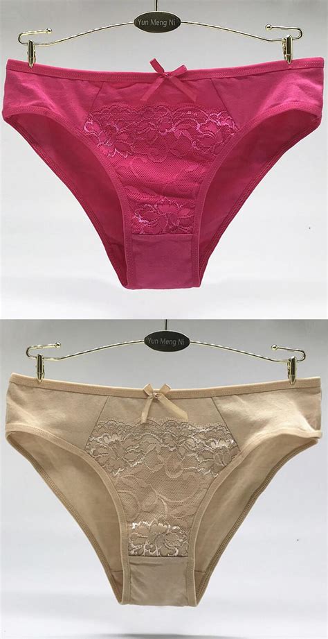 Moq Yun Meng Ni Sexy Underwear Soft Cotton Girls Briefs