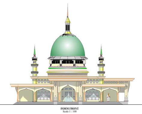 orekorek classic mosque design