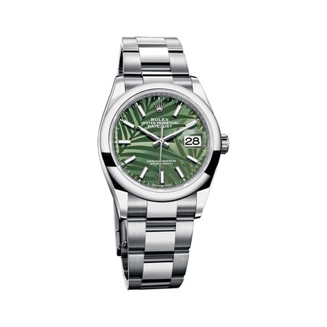 rolex datejust  oyster perpetual  oystersteel olive
