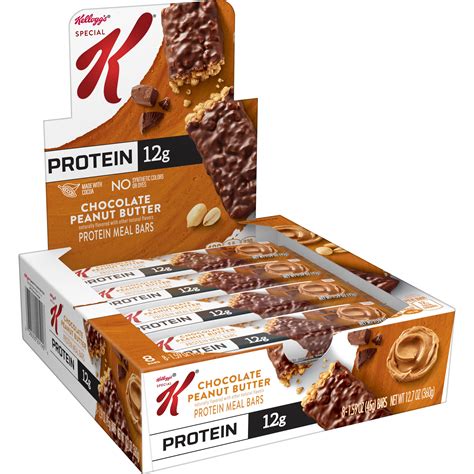 kelloggs special  protein bars meal replacement protein snacks