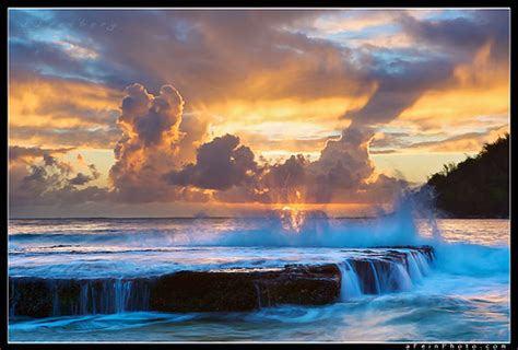 exotic locations ocean scenery sunrise water waves image 22787 on