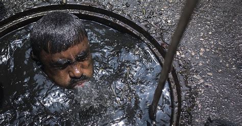 the man with the worst job in the world bangladesh sewer cleaner has
