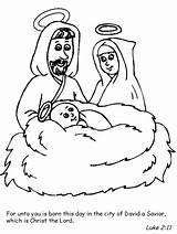 Coloring Pages Jesus Christmas Baby Nativity Story Printable Bible Manger Kids Printables Color Print Navidad Coloringpagebook Online Popular Easily Library sketch template