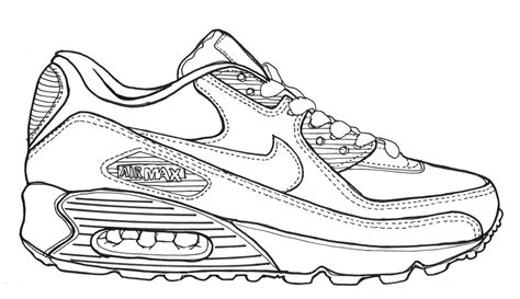 nike air max  drawing  paintingvalleycom explore collection
