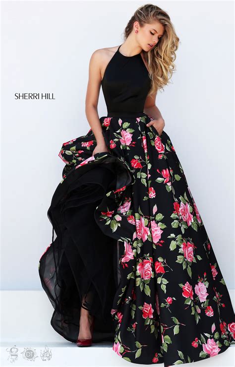 Sherri Hill 50333 Bouquet Of Roses Dress Prom Dress