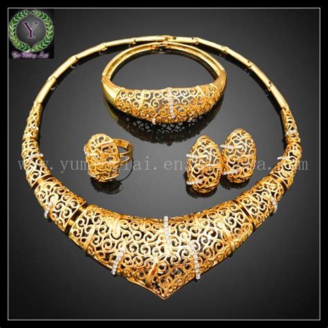 high quality turkish gold jewelry sets bridal jewelry set antique
