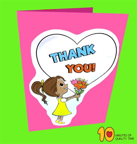 teachers day card template  minutes  quality time