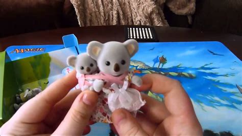 calico critters outback koala family review youtube