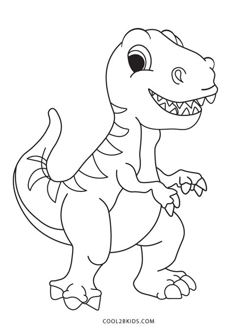 printable dinosaur coloring pages  kids