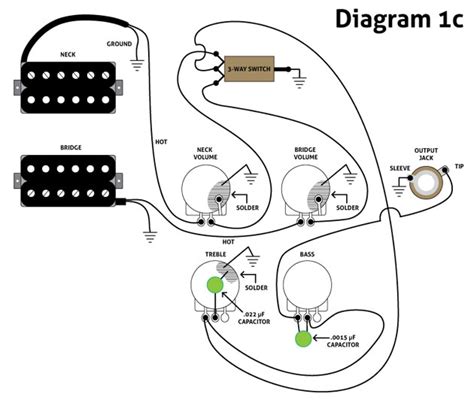 pj bass wiring diagram  instrument precision bass wiring kit