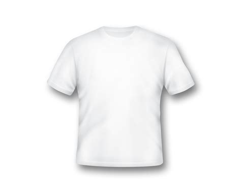 blank white shirt template