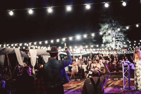 This Rad Couple Had A Music Festival Wedding In The Middle Of Nowhere