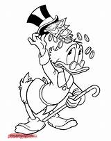 Scrooge Ducktales Mcduck Uncle Dagobert Swims Tio Patinhas Ceras Aprendiendo Páginas Hojas Ingrahamrobotics  sketch template