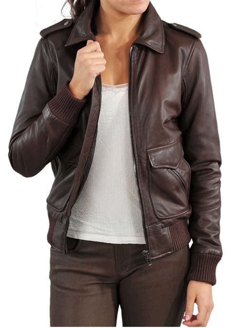 women leather jacket womens brown bomber leather jacket women biker jacket coats jackets