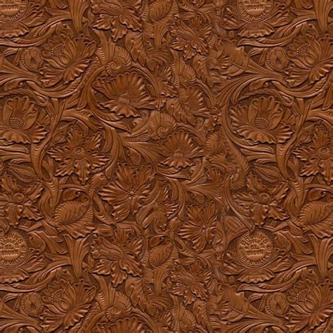 tooled leather  pattern crew
