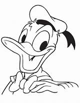 Duck Donald Coloring Pages Printable Disney Print Colouring Looking Cartoon Index Comments sketch template