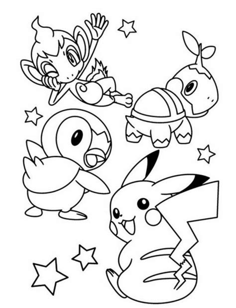 pikachu coloring pages  agvt