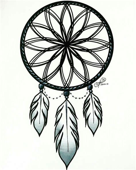 dream catcher drawing easy    clipartmag