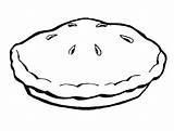 Pie Clipart Apple Cliparts Coloring Clip Pages Attribution Forget Link Don sketch template